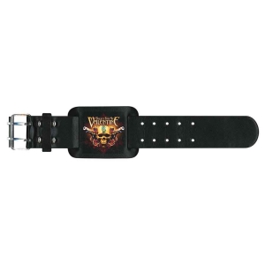 Bullet For My Valentine - Two Pistols Leather Wriststrap i gruppen MERCHANDISE / Merch / Hårdrock hos Bengans Skivbutik AB (5536916)