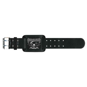 Dissection - Reaper Leather Wriststrap i gruppen MERCHANDISE / Merch / Hårdrock hos Bengans Skivbutik AB (5536920)