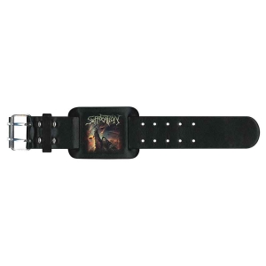 Suffocation - Pinnacle Of Bedlam Leather Wriststrap i gruppen MERCHANDISE / Merch / Hårdrock hos Bengans Skivbutik AB (5536937)