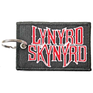 Lynyrd Skynyrd - Logo Woven Patch Keychain i gruppen MERCHANDISE / Nyckelring / Pop-Rock hos Bengans Skivbutik AB (5536952)