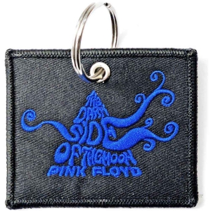Pink Floyd - Dsotm Swirl Woven Patch Keychain i gruppen MERCHANDISE / Nyckelring / Pop-Rock hos Bengans Skivbutik AB (5536953)