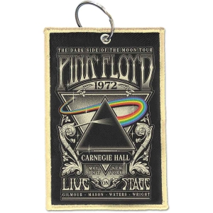 Pink Floyd - Carnegie Hall Woven Patch Keychain i gruppen MERCHANDISE / Nyckelring / Pop-Rock hos Bengans Skivbutik AB (5536954)