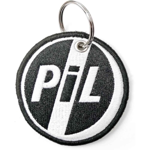 Public Image Ltd - Circle Logo Woven Patch Keychain i gruppen MERCHANDISE / Merch / Punk hos Bengans Skivbutik AB (5536957)