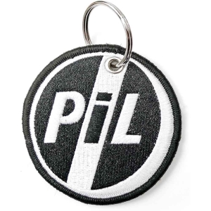 Public Image Ltd - Circle Logo Woven Patch Keychain i gruppen MERCHANDISE / Nyckelring / Punk hos Bengans Skivbutik AB (5536957)