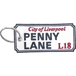 Rock Off - Penny Lane Liverpool Sign Woven Patch Ke i gruppen MERCHANDISE hos Bengans Skivbutik AB (5536961)