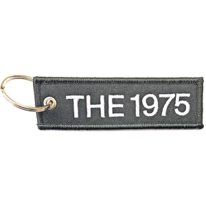 The 1975 - Logo Woven Patch Keychain i gruppen MERCHANDISE / Nyckelring / Pop-Rock hos Bengans Skivbutik AB (5536970)
