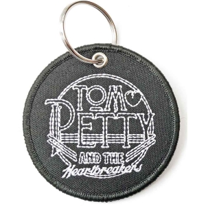 Tom Petty - Circle Logo Woven Patch Keychain i gruppen MERCHANDISE hos Bengans Skivbutik AB (5536971)