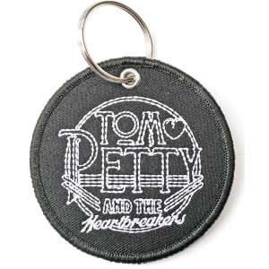 Tom Petty - Circle Logo Woven Patch Keychain i gruppen MERCHANDISE / Nyckelring / Pop-Rock hos Bengans Skivbutik AB (5536971)