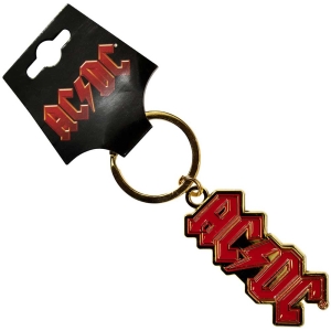 Ac/Dc - Logo Gold Keychain i gruppen MERCHANDISE / Nyckelring / Hårdrock hos Bengans Skivbutik AB (5536983)