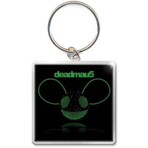 Deadmau5 - Greenhead Keychain i gruppen MERCHANDISE hos Bengans Skivbutik AB (5537020)
