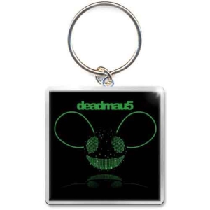 Deadmau5 - Greenhead Keychain i gruppen MERCHANDISE / Nyckelring / Elektroniskt hos Bengans Skivbutik AB (5537020)