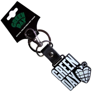 Green Day - Stacked Logo & Grenade Keychain i gruppen MERCHANDISE / Nyckelring / Punk hos Bengans Skivbutik AB (5537031)