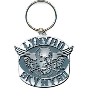 Lynyrd Skynyrd - Biker Patch Logo Keychain i gruppen MERCHANDISE / Nyckelring / Pop-Rock hos Bengans Skivbutik AB (5537049)