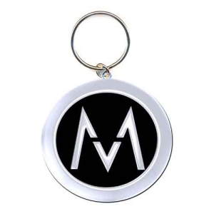 Maroon 5 - M Logo Keychain i gruppen MERCHANDISE / Merch / Pop-Rock hos Bengans Skivbutik AB (5537052)
