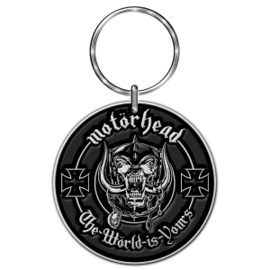 Motorhead - The World Is Yours Keychain i gruppen MERCHANDISE / Merch / Hårdrock hos Bengans Skivbutik AB (5537060)