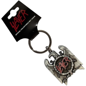 Slayer - Silver Eagle V2 V Keychain i gruppen MERCHANDISE / Nyckelring / Hårdrock hos Bengans Skivbutik AB (5537093)