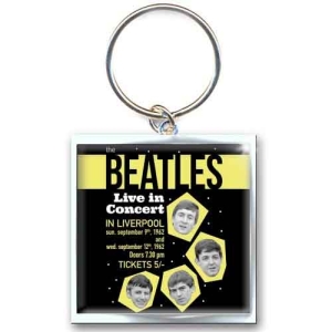 The Beatles - Live In Concert Keychain i gruppen MERCHANDISE / Merch / Pop-Rock hos Bengans Skivbutik AB (5537106)