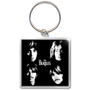 The Beatles - Illustrated Faces Photo Print Keychain i gruppen MERCHANDISE / Nyckelring / Pop-Rock hos Bengans Skivbutik AB (5537111)