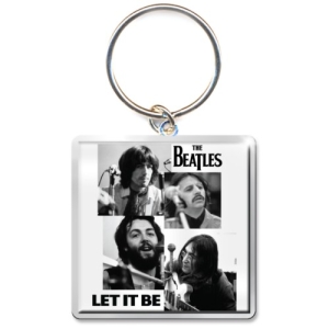 The Beatles - Let It Be Faces Photo Print Keychain i gruppen MERCHANDISE / Nyckelring / Pop-Rock hos Bengans Skivbutik AB (5537118)