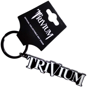 Trivium - Logo Black Keychain i gruppen MERCHANDISE / Nyckelring / Hårdrock hos Bengans Skivbutik AB (5537128)