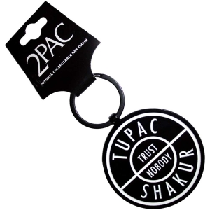 Tupac - Trust Nobody Keychain i gruppen MERCHANDISE / Nyckelring / Hip Hop-Rap hos Bengans Skivbutik AB (5537135)