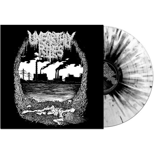 Unearthly Rites - Ecdysis (Black On White Splatter Vi i gruppen VINYL / Hårdrock hos Bengans Skivbutik AB (5537169)