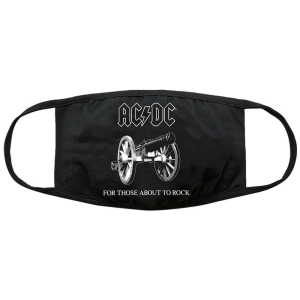 Ac/Dc - About To Rock Bl Face Mask i gruppen MERCH / Minsishops-merch / Ac/Dc hos Bengans Skivbutik AB (5537221)