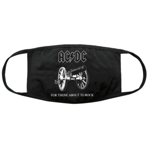 Ac/Dc - About To Rock Bl Face Mask i gruppen MERCHANDISE / Merch / Hårdrock hos Bengans Skivbutik AB (5537221)