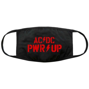 Ac/Dc - Pwr-Up Logo Bl Face Mask i gruppen MERCHANDISE hos Bengans Skivbutik AB (5537222)