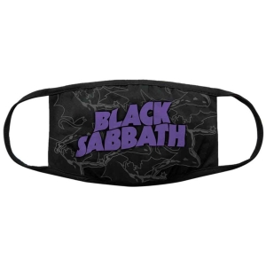 Black Sabbath - Distressed Bl Face Mask i gruppen MERCHANDISE / Merch / Hårdrock hos Bengans Skivbutik AB (5537230)