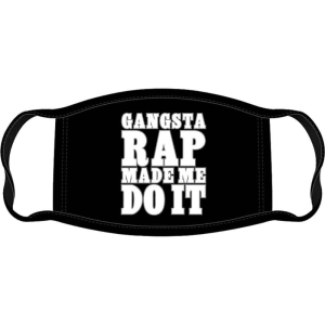 Ice Cube - Gangsta Rap Bl Face Mask i gruppen MERCHANDISE / Merch / Hip Hop-Rap hos Bengans Skivbutik AB (5537239)