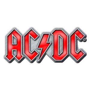 Ac/Dc - Red Logo Pin Badge i gruppen MERCHANDISE / Pin-Button Badge / Hårdrock hos Bengans Skivbutik AB (5537255)