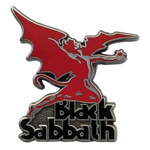 Black Sabbath - Logo & Daemon Pin Badge i gruppen MERCHANDISE / Merch / Hårdrock hos Bengans Skivbutik AB (5537274)