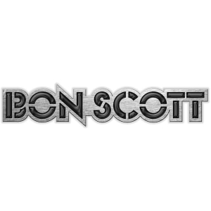 Bon Scott - Logo Pin Badge i gruppen MERCHANDISE hos Bengans Skivbutik AB (5537284)