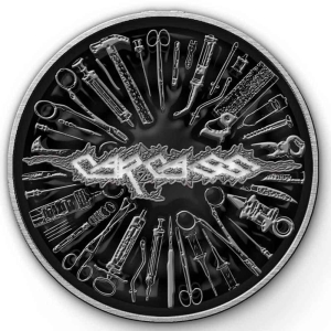 Carcass - Tools Pin Badge i gruppen MERCHANDISE / Pin-Button Badge / Hårdrock hos Bengans Skivbutik AB (5537285)