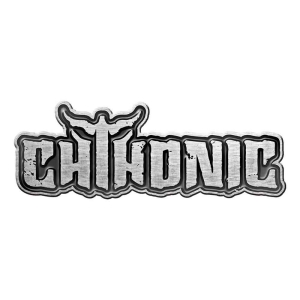 Chthonic - Logo Retail Packed Pin Badge i gruppen MERCHANDISE / Merch / Hårdrock hos Bengans Skivbutik AB (5537289)