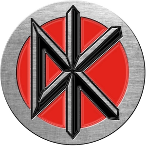Dead Kennedys - Dk Logo Pin Badge i gruppen MERCHANDISE / Pin-Button Badge / Punk hos Bengans Skivbutik AB (5537293)