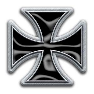 Generic - Iron Cross Retail Packed Pin Badge i gruppen MERCHANDISE / Pin-Button Badge / Övrigt hos Bengans Skivbutik AB (5537302)