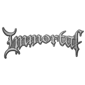 Immortal - Logo Retail Packed Pin Badge i gruppen MERCHANDISE hos Bengans Skivbutik AB (5537315)
