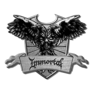 Immortal - Crest Retail Packed Pin Badge i gruppen MERCHANDISE / Merch / Hårdrock hos Bengans Skivbutik AB (5537316)