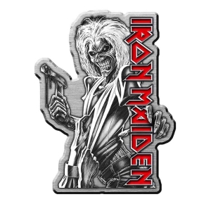 Iron Maiden - Killers Pin Badge i gruppen MERCHANDISE / Pin-Button Badge / Hårdrock hos Bengans Skivbutik AB (5537317)