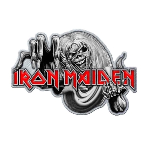 Iron Maiden - Number Of The Beast Pin Badge i gruppen MERCHANDISE / Merch / Hårdrock hos Bengans Skivbutik AB (5537318)
