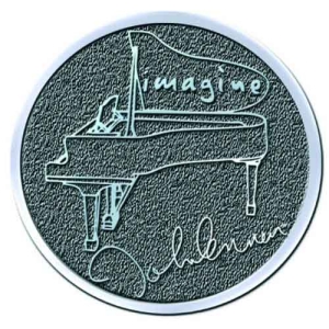 John Lennon - Imagine Hichrome Pin Badge i gruppen MERCHANDISE / Pin-Button Badge / Pop-Rock hos Bengans Skivbutik AB (5537323)