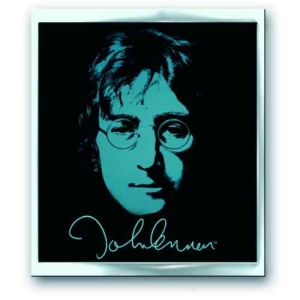 John Lennon - Johnlennon Photo Print Pin Badge i gruppen MERCHANDISE / Merch / Pop-Rock hos Bengans Skivbutik AB (5537325)