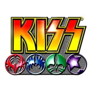 Kiss - Logo & Icons Pin Badge i gruppen MERCHANDISE / Pin-Button Badge / Hårdrock hos Bengans Skivbutik AB (5537338)