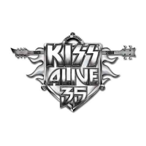 Kiss - Alive 35 Tour Pin Badge i gruppen MERCHANDISE / Merch / Hårdrock hos Bengans Skivbutik AB (5537339)