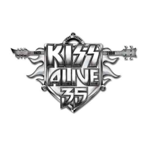 Kiss - Alive 35 Tour Pin Badge i gruppen MERCHANDISE / Pin-Button Badge / Hårdrock hos Bengans Skivbutik AB (5537339)