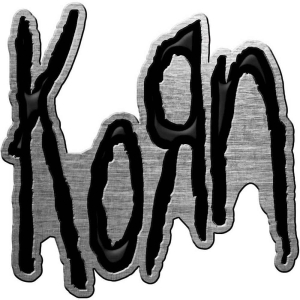 Korn - Logo Pin Badge i gruppen MERCHANDISE / Pin-Button Badge / Hårdrock hos Bengans Skivbutik AB (5537340)