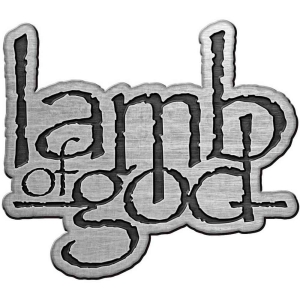 Lamb Of God - Logo Pin Badge i gruppen MERCHANDISE / Merch / Hårdrock hos Bengans Skivbutik AB (5537343)