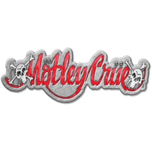 Motley Crue - Dr Feelgood Logo Pin Badge i gruppen MERCHANDISE hos Bengans Skivbutik AB (5537359)